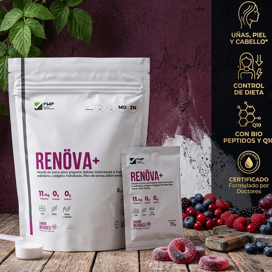 RENOVA+ COLLAGENO HIDROLIZADO CON PEPTIDOS
WA: +506 7215-7628 compra acá, CR, MÉXICO, COLOMBIA, GUATEMALA, ARGENTINA, PERÚ, ECUADOR, PANAMÁ, ESTADOS UNIDOS, BRASIL
RENOVA+ MEJORA UÑAS, PIEL Y CABELLA, CONTROL DE DIETA, CON BIOPEPTIDOS Y CERTIFICADO
