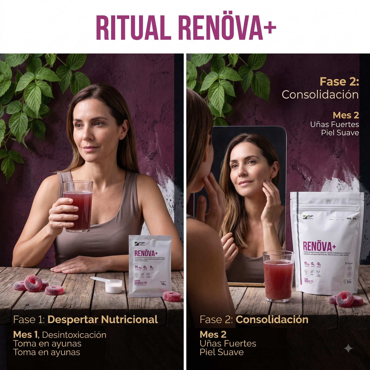RITUAL RENOVA+ COLLAGENO HIDROLIZADO CON PEPTIDOS
WA: +506 7215-7628 compra acá, CR, MÉXICO, COLOMBIA, GUATEMALA, ARGENTINA, PERÚ, ECUADOR, PANAMÁ, ESTADOS UNIDOS, BRASIL
RENOVA+ MEJORA UÑAS, PIEL Y CABELLA, CONTROL DE DIETA, CON BIOPEPTIDOS Y CERTIFICADO